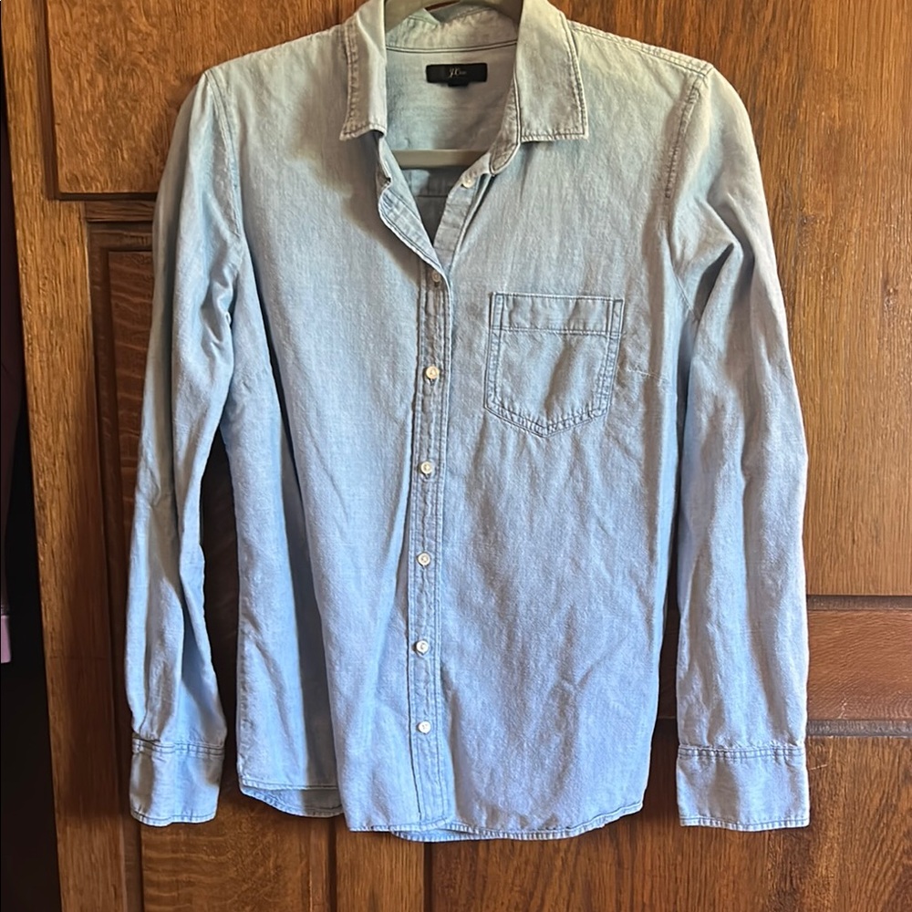 J. Crew Light Blue Button Down Shirt